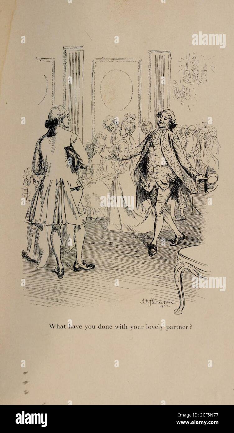 . Evelina : o, la storia dell'ingresso di una giovane donna nel mondo. Espect, ha detto, chiedo perdono, mio Signore, - se lo fossi - ASI paura potrebbe essere il caso - un po 'troppo grave nella mia censura di elady che è onorato con la vostra protezione - Ma, mio Signore, un malallevamento è atto a provocare un uomo. Malallevamento! gridato il mio campione sconosciuto, impossibile!quel volto elegante non può mai essere così vile una maschera! O Signore, a questo proposito, ha risposto, lei mi deve permettere di giudicare, perché anche se io rendo tutto il rispetto alla sua opinione – in altre cose – spero che lei conceda – e mi appello anche alla sua Lordshipalso – che io non sono totalmente des Foto Stock