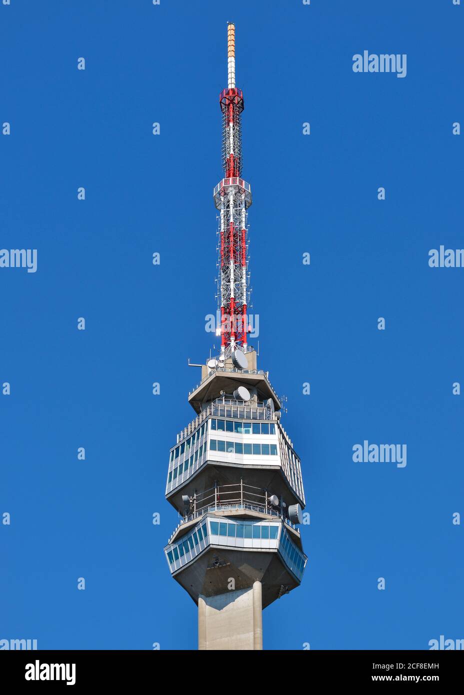 Torre Avala, Belgrado, Serbia Foto Stock