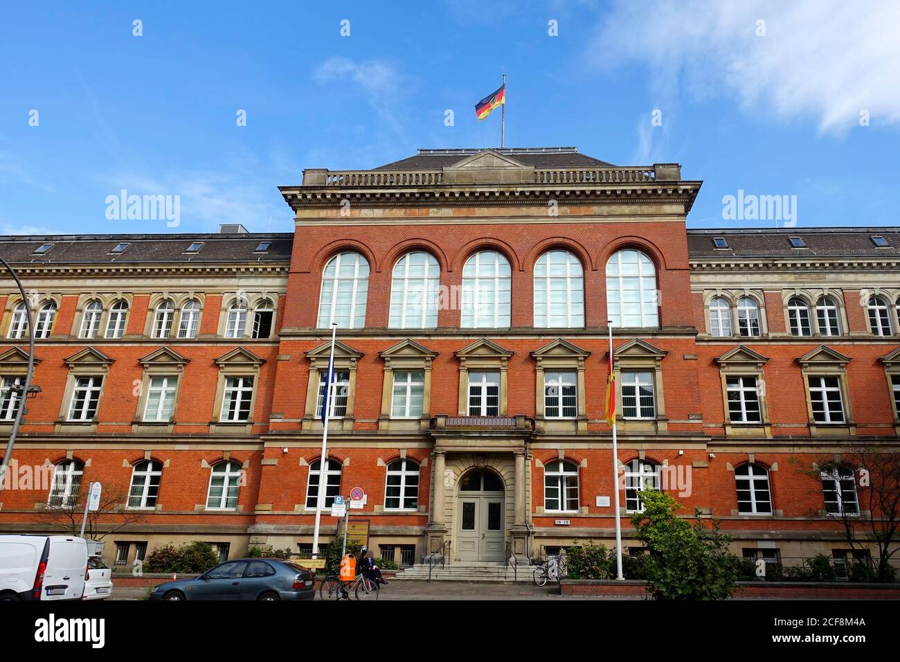 Edificio Bundeshaus (Casa federale) nel distretto di Wilmersdorf a Berlino, Germania Foto Stock