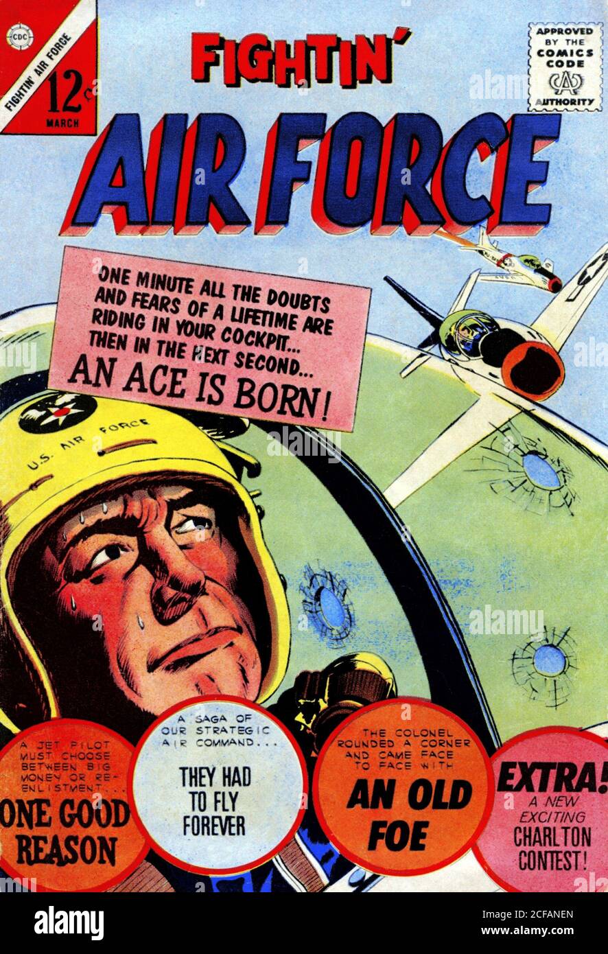 Fightin' Air Force n. 37; nasce un Asso Foto Stock