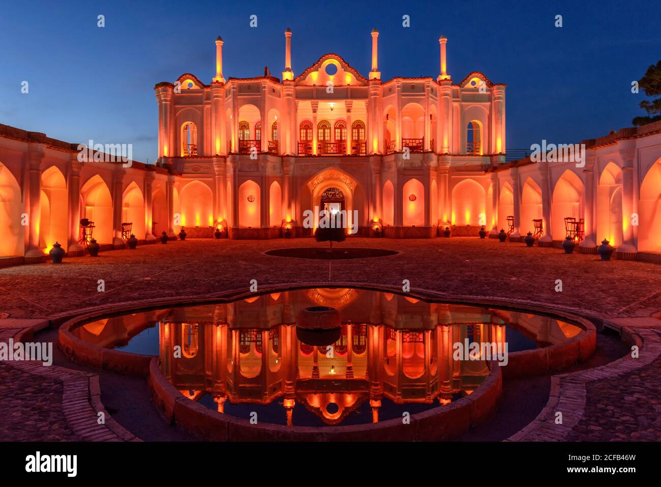 Città di Kerman, Provincia di Kerman, Iran, Medio Oriente, Asia, Repubblica islamica dell'Iran, Highlands iraniani Foto Stock