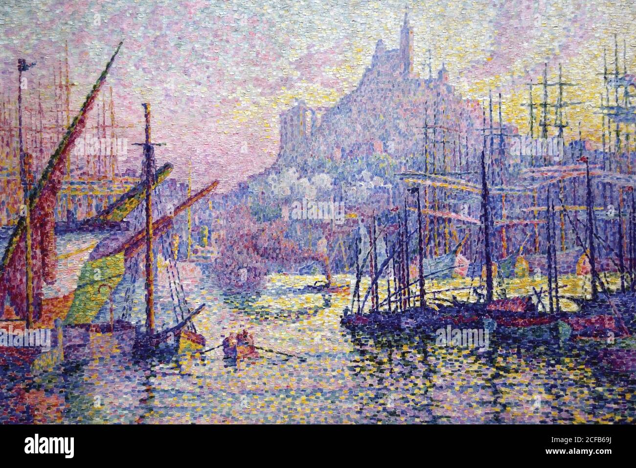 Notre-Dame-de-la-Garde (la Bonne-Mère), Marsiglia Foto Stock