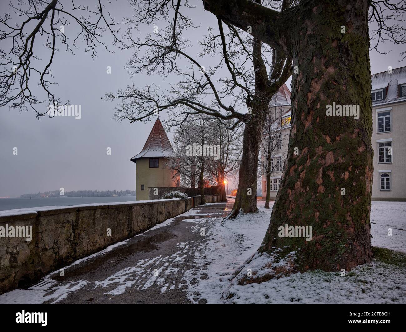 Pulverturm, Schützingerweg, Lindau (Lago di Costanza) (Lindau nel Lago di Costanza), Lindau (Lago di Costanza), Swabia (Baviera), Stato libero di Baviera, Foto Stock