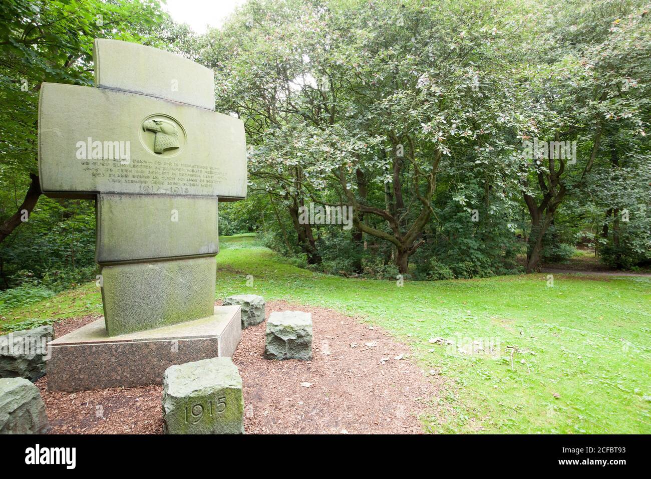 Waldkirche, Franzosenschanze, Norderney, Isole Frisone Orientali Foto Stock