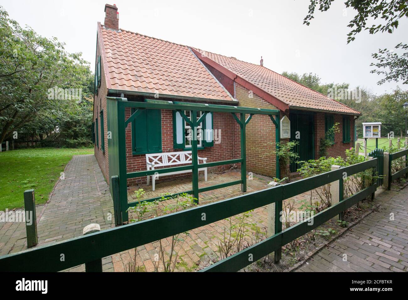 Teehuus, Inselmuseum, Norderney, Isole Frisone Orientali Foto Stock