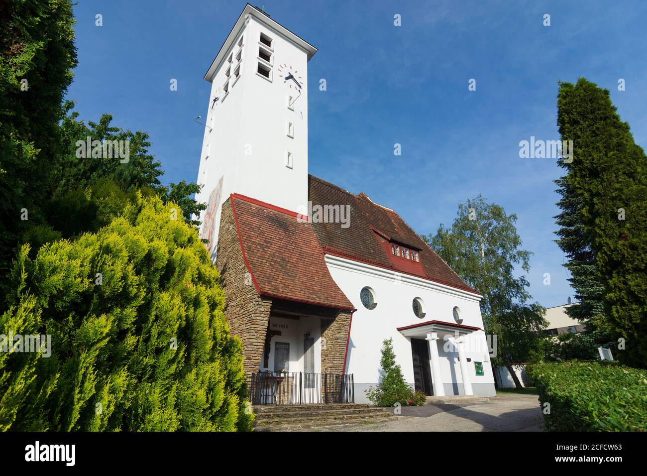 Gablitz, chiesa di Gablitz a Wienerwald, Bosco di Vienna, Niederösterreich / bassa Austria, Austria Foto Stock