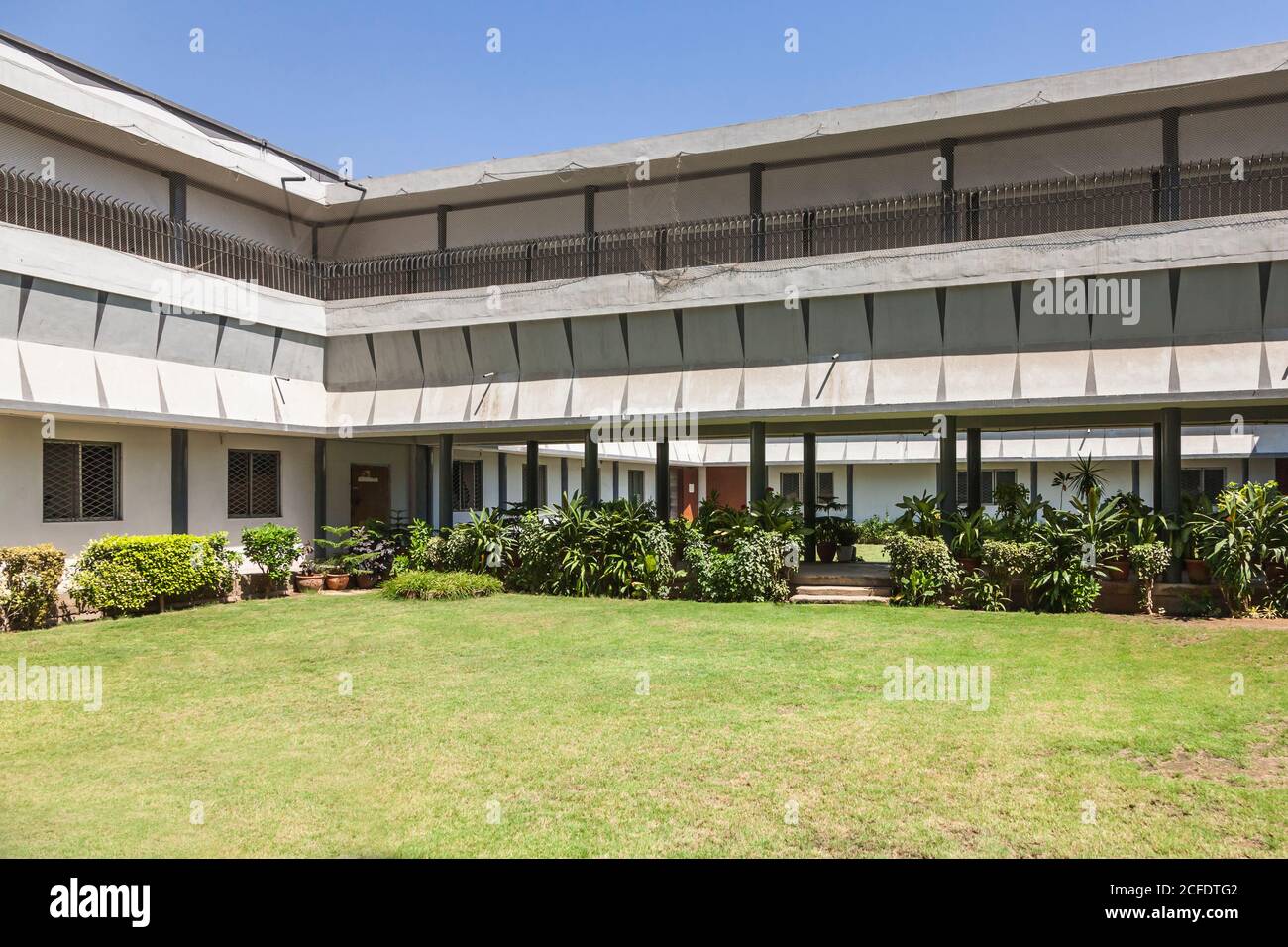 Museo Nazionale del Pakistan, cortile, Karachi, Sindh, Pakistan, Asia meridionale, Asia Foto Stock