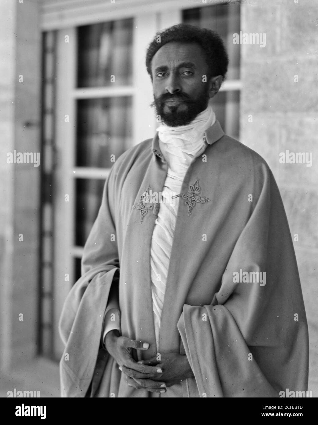 H.S. [ad es Haile Selassie] in robe ca. 1923 Foto Stock