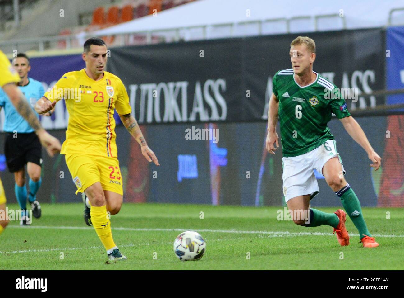 Romania vs Irlanda del Nord , Bucarest 04.09.2021 , UEFA Nations League 2021 Foto Stock