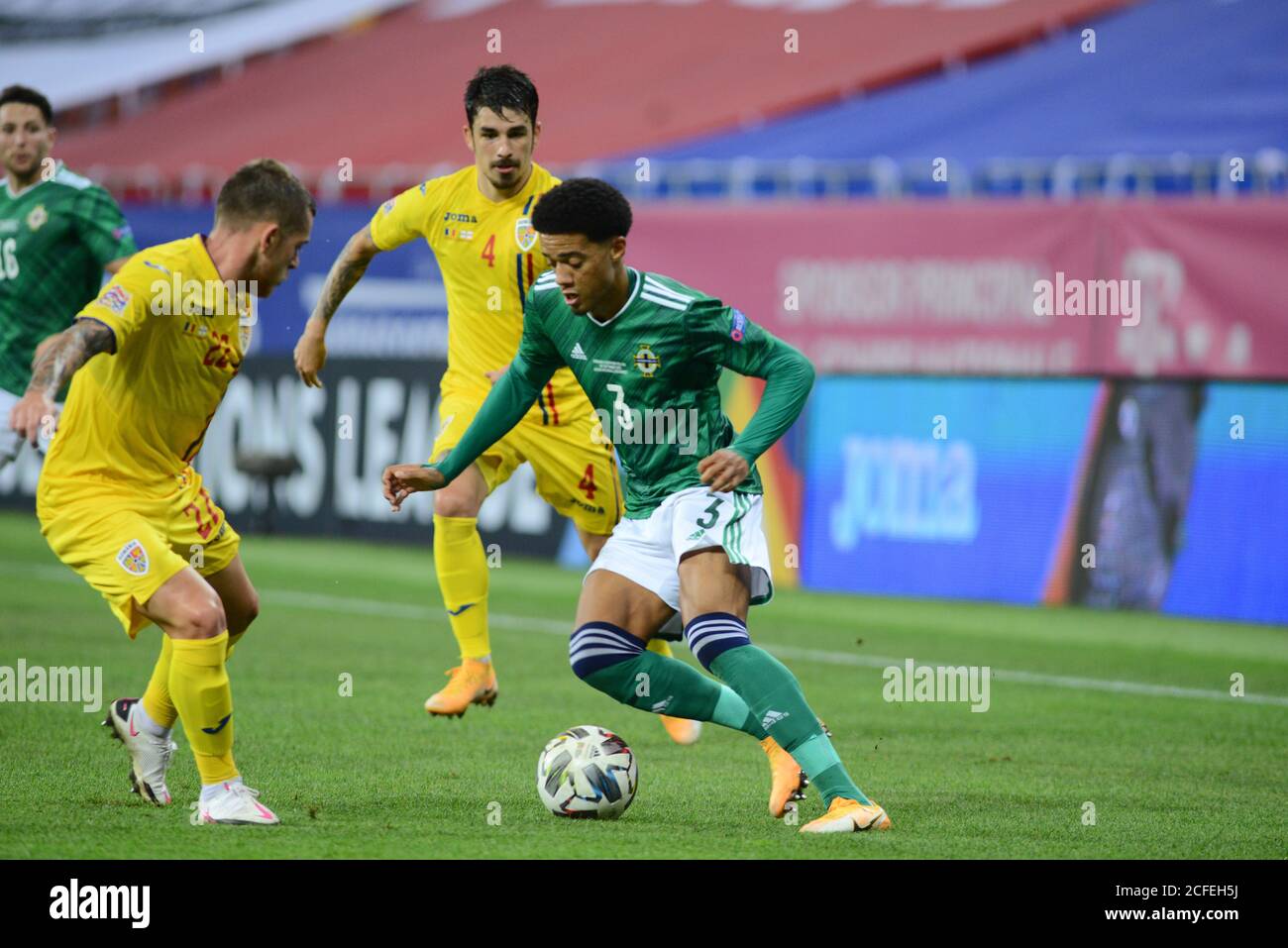 Romania vs Irlanda del Nord , Bucarest 04.09.2021 , UEFA Nations League 2021 Foto Stock