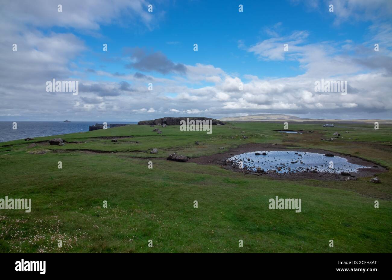 Le Isole Shetland Foto Stock