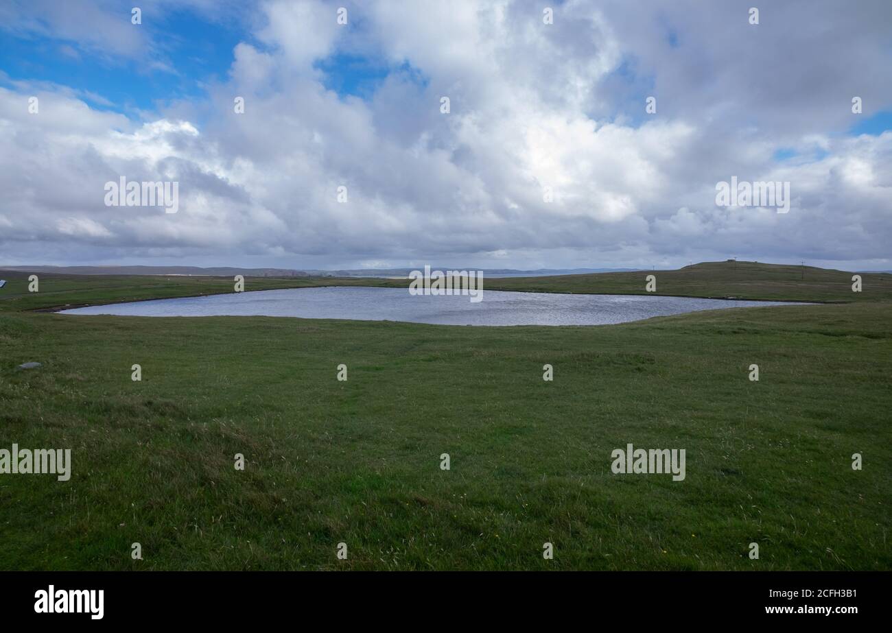 Le Isole Shetland Foto Stock