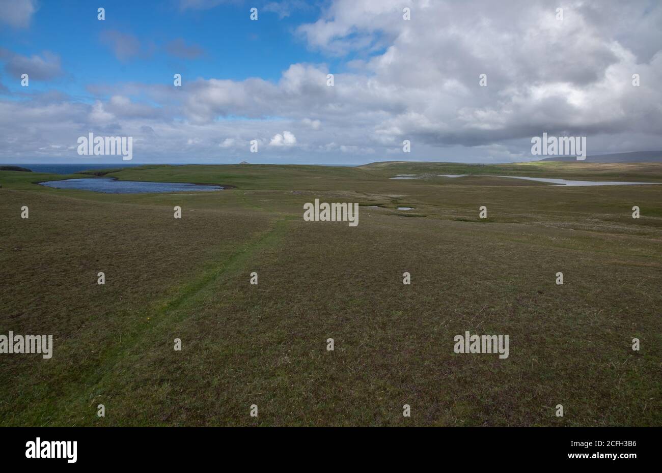 Le Isole Shetland Foto Stock