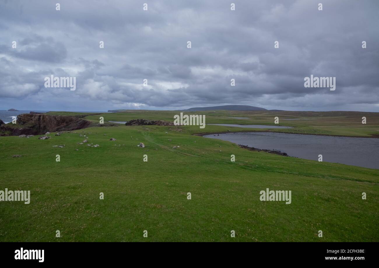 Le Isole Shetland Foto Stock