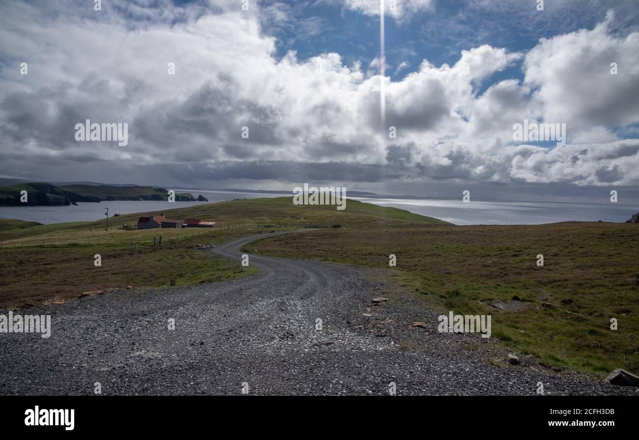 Le Isole Shetland Foto Stock