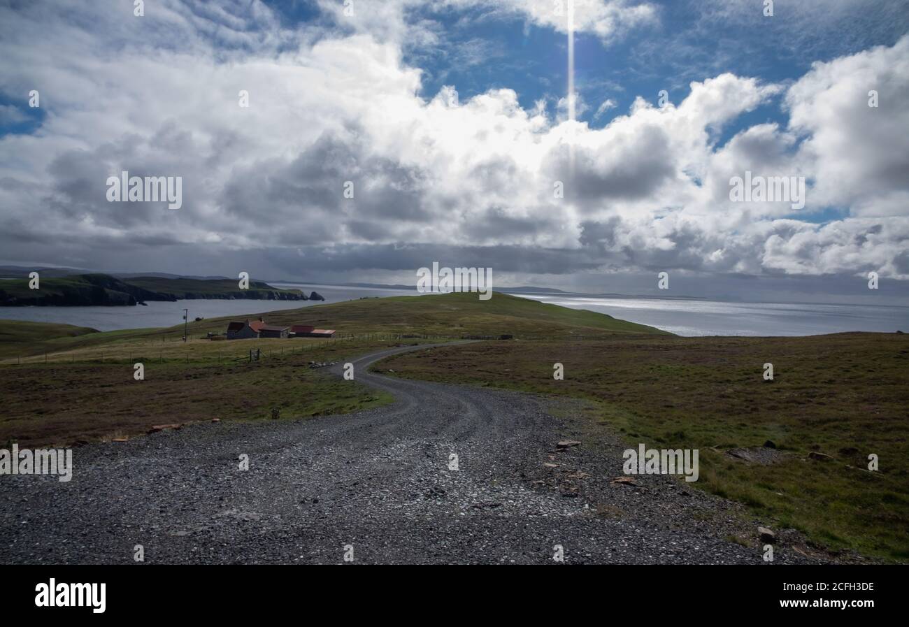 Le Isole Shetland Foto Stock