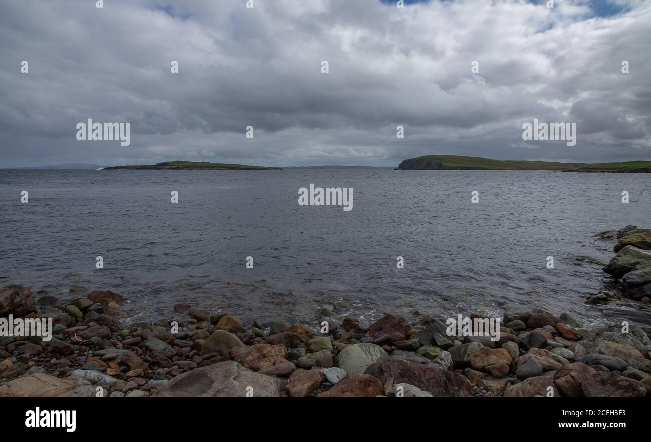 Le Isole Shetland Foto Stock