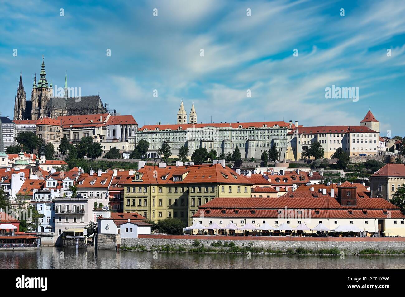 Castello di Praga centro città repubblica Ceca Foto Stock
