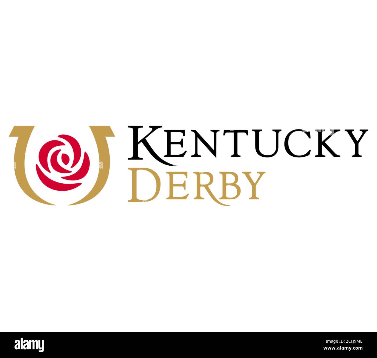 Kentucky Derby logo Foto Stock