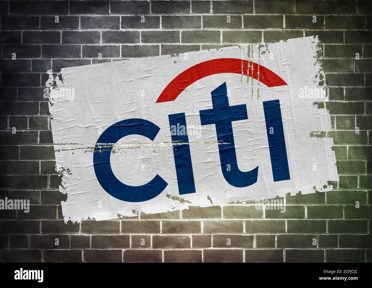 Il logo di Citigroup Foto Stock