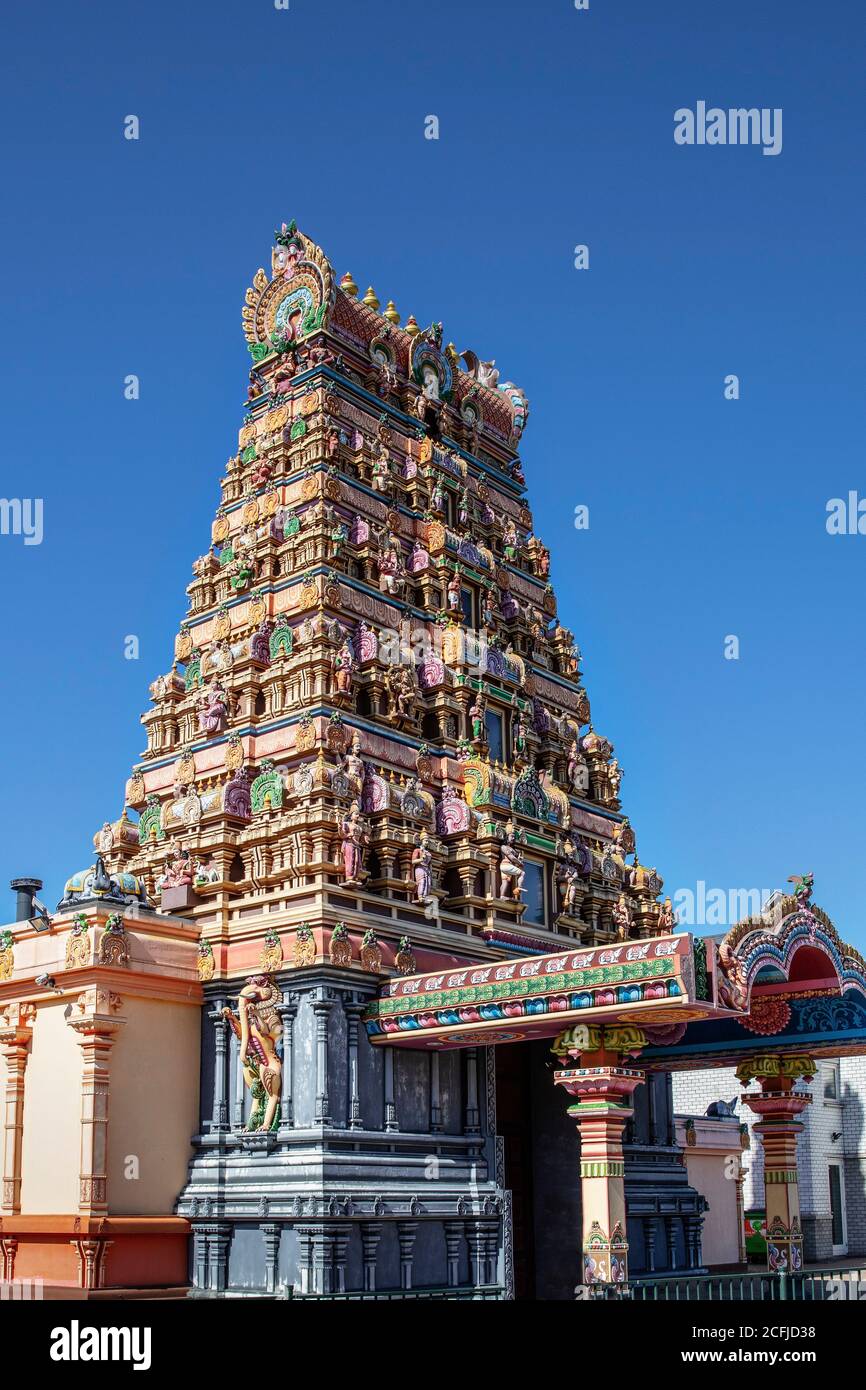 I Paesi Bassi, Den Helder, Sri Varatharajah Selvavinayagar tempio indù, il più antico tempio di Ganesha nel paese. Foto Stock
