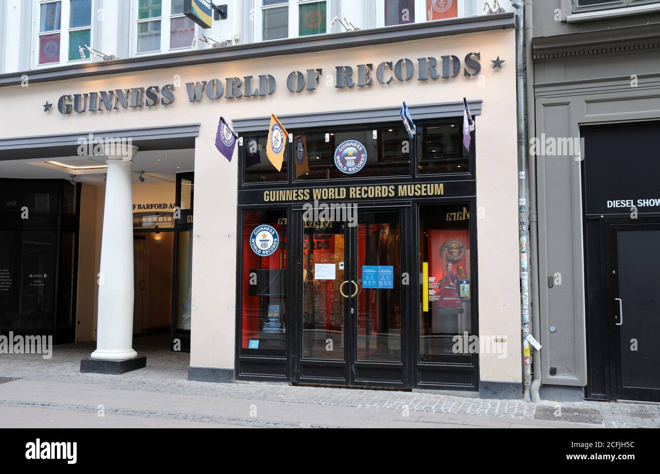 Guinness World of Records a Copenhagen Foto Stock
