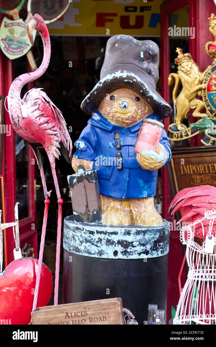 Notting Hill, quartiere benestante di West London, Royal Borough di Kensington e Chelsea Foto Stock