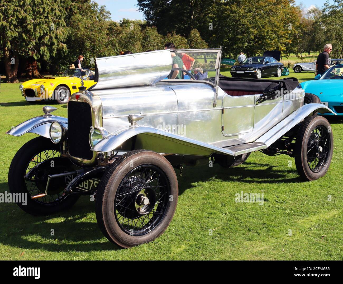Classici sul Lawn Northampton Foto Stock