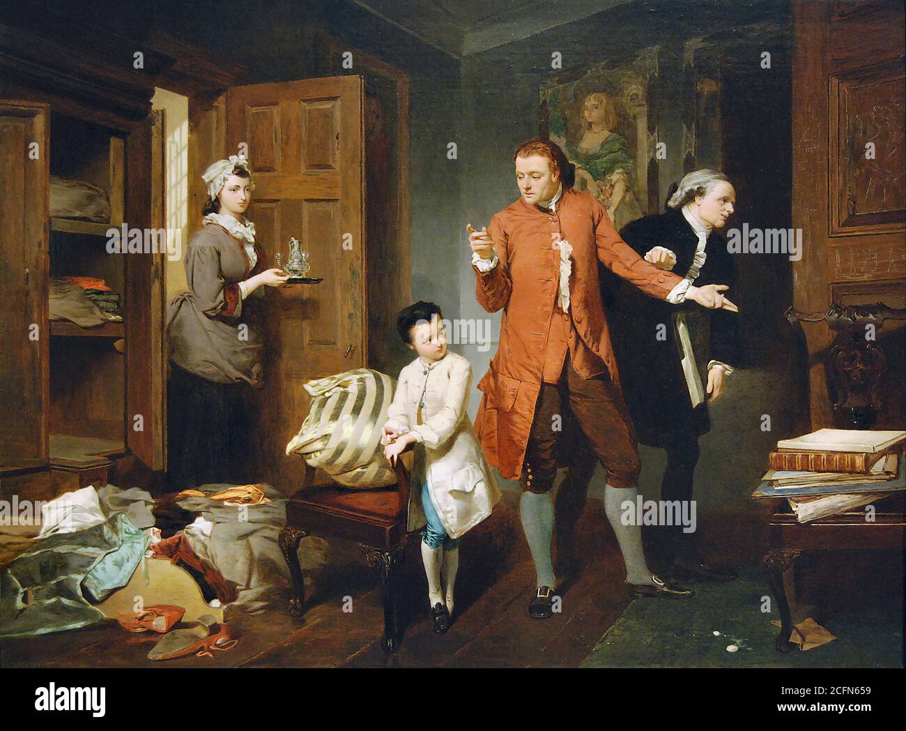 Stone Marcus - la prima opera del Pittore - British School - 19 ° secolo Foto Stock