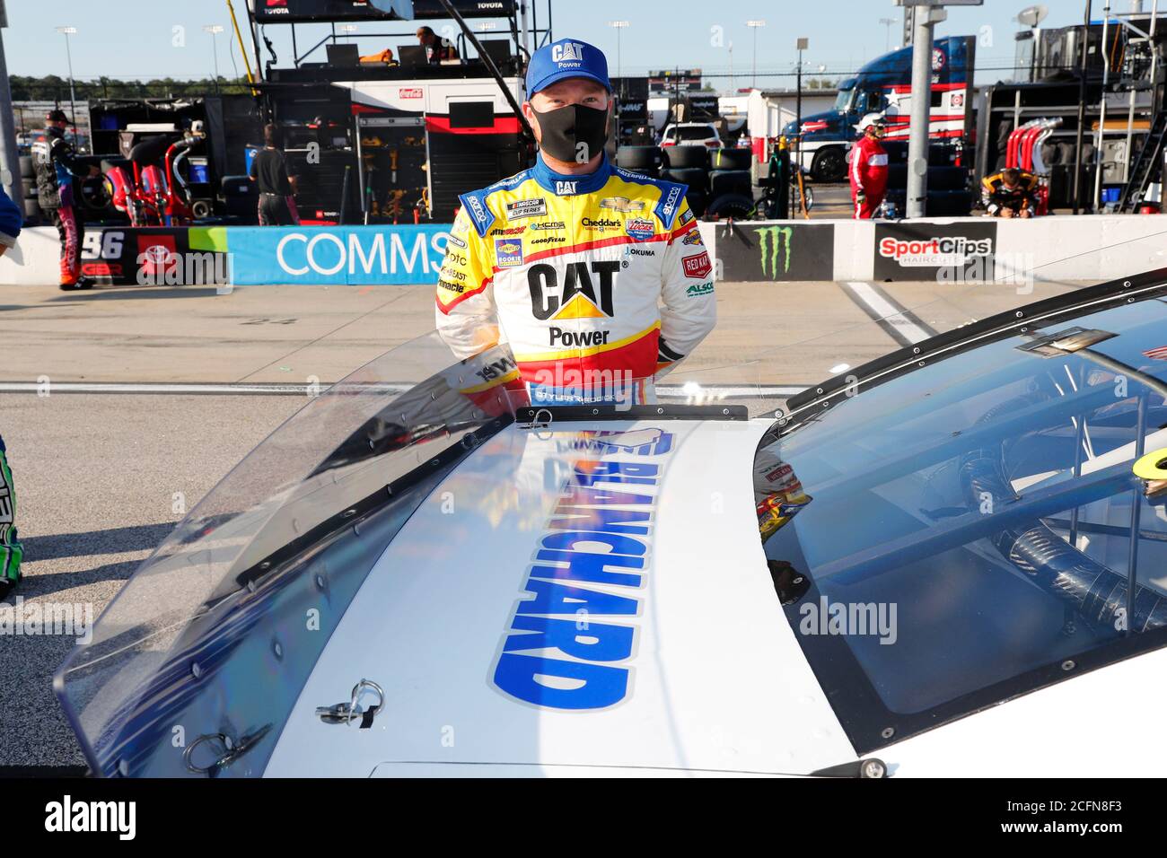 Darlington, Carolina del Sud, Stati Uniti. 6 Settembre 2020. Tyler Reddick (8) corre per il Cook out Southern 500 al circuito Darlington di Darlington, Carolina del Sud. Credit: Stephen A. Arce/ASP/ZUMA Wire/Alamy Live News Foto Stock