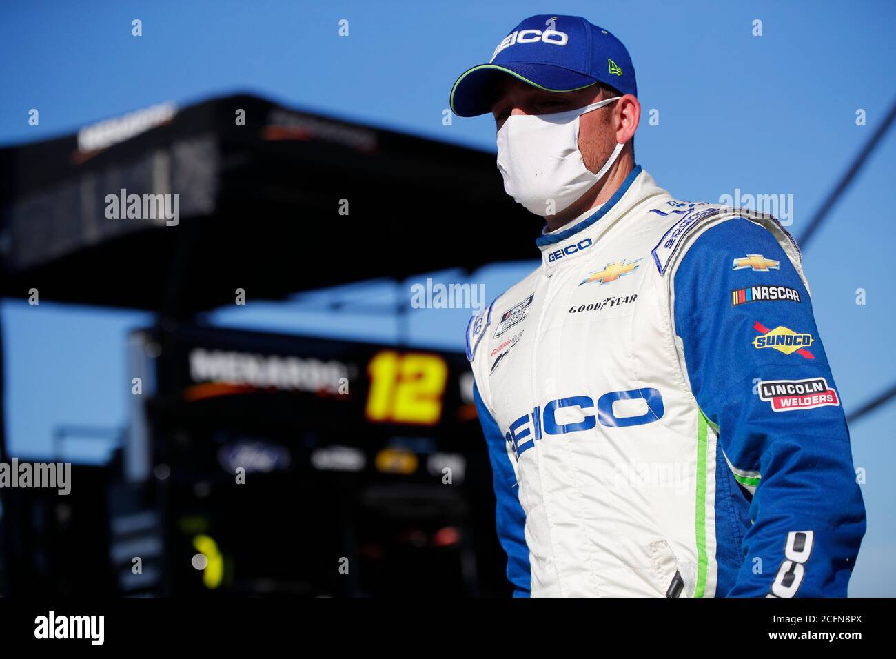 Darlington, Carolina del Sud, Stati Uniti. 6 Settembre 2020. Ty Dillon (13) corre per il Cook out Southern 500 al circuito Darlington di Darlington, Carolina del Sud. Credit: Stephen A. Arce/ASP/ZUMA Wire/Alamy Live News Foto Stock