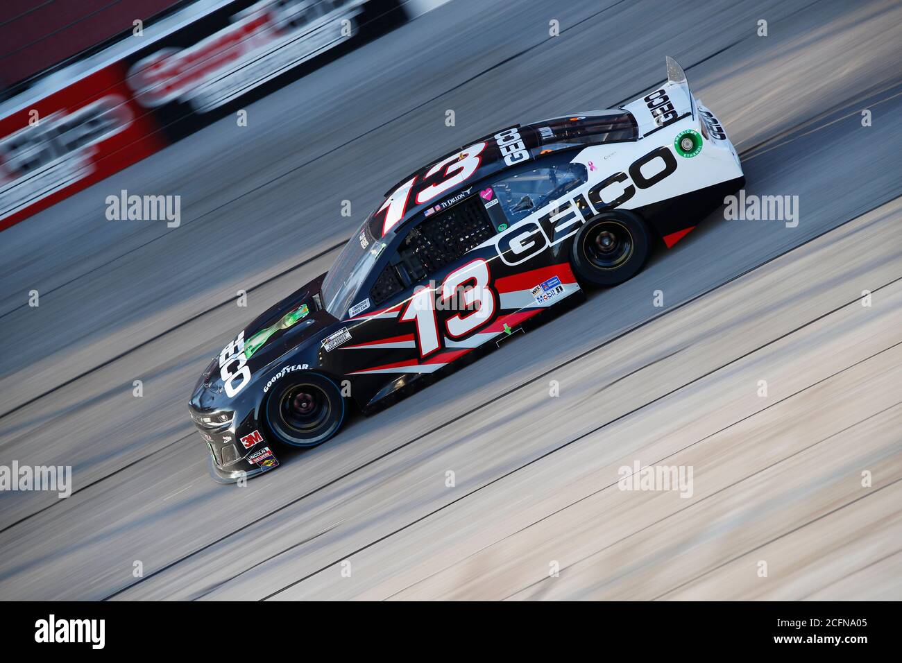 Darlington, Carolina del Sud, Stati Uniti. 6 Settembre 2020. Ty Dillon (13) corre per il Cook out Southern 500 al circuito Darlington di Darlington, Carolina del Sud. Credit: Stephen A. Arce/ASP/ZUMA Wire/Alamy Live News Foto Stock