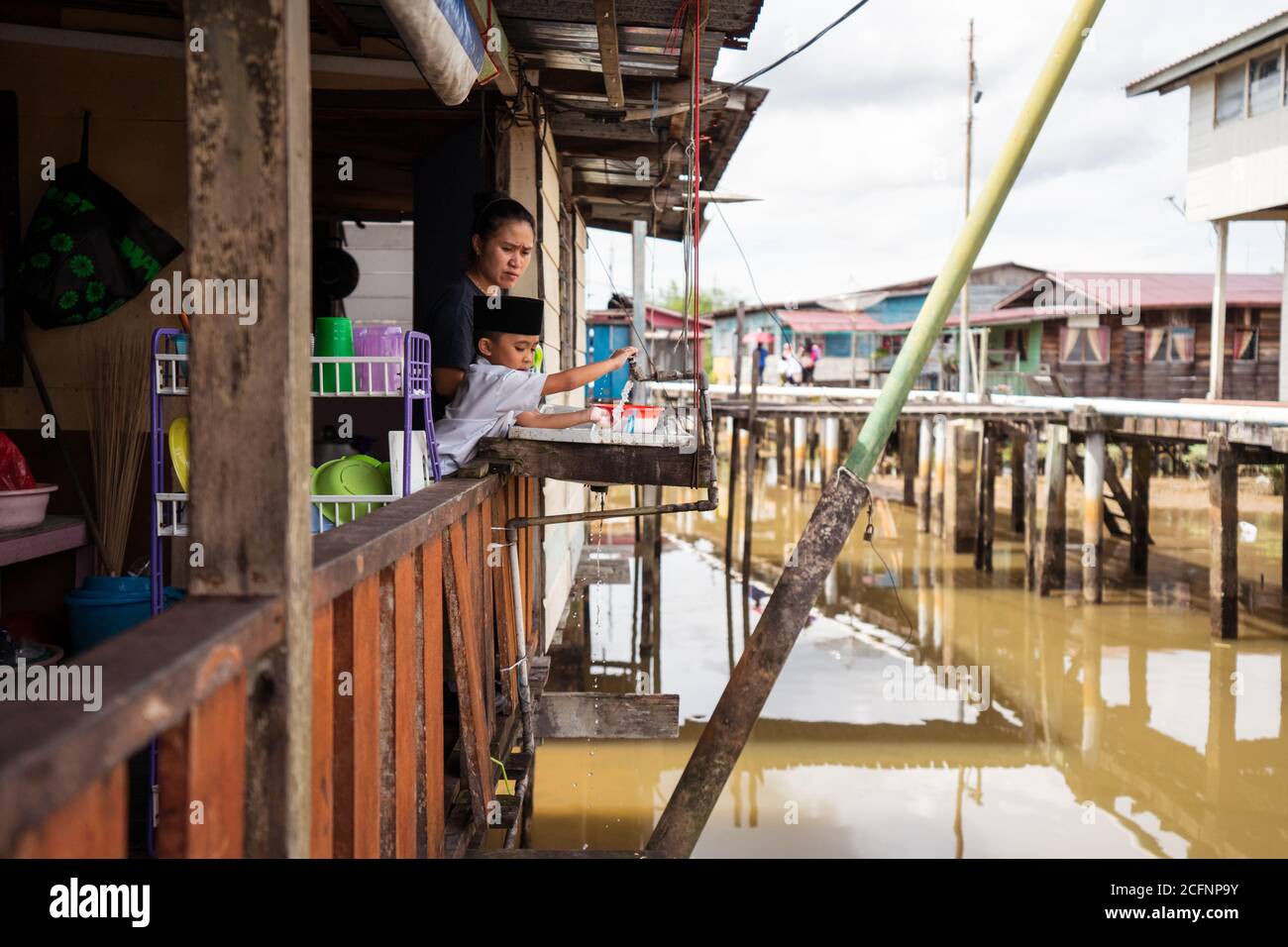 Bandar seri Begawan / Brunei - 16 gennaio 2019: Foto Stock