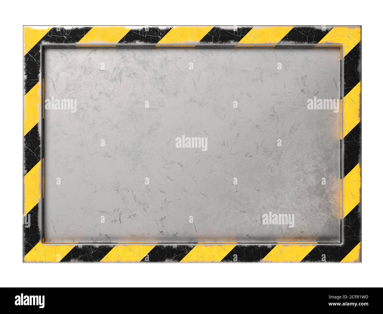 Cartoncino ruvido e usurato con spazio di copia, rendering 3d Foto Stock