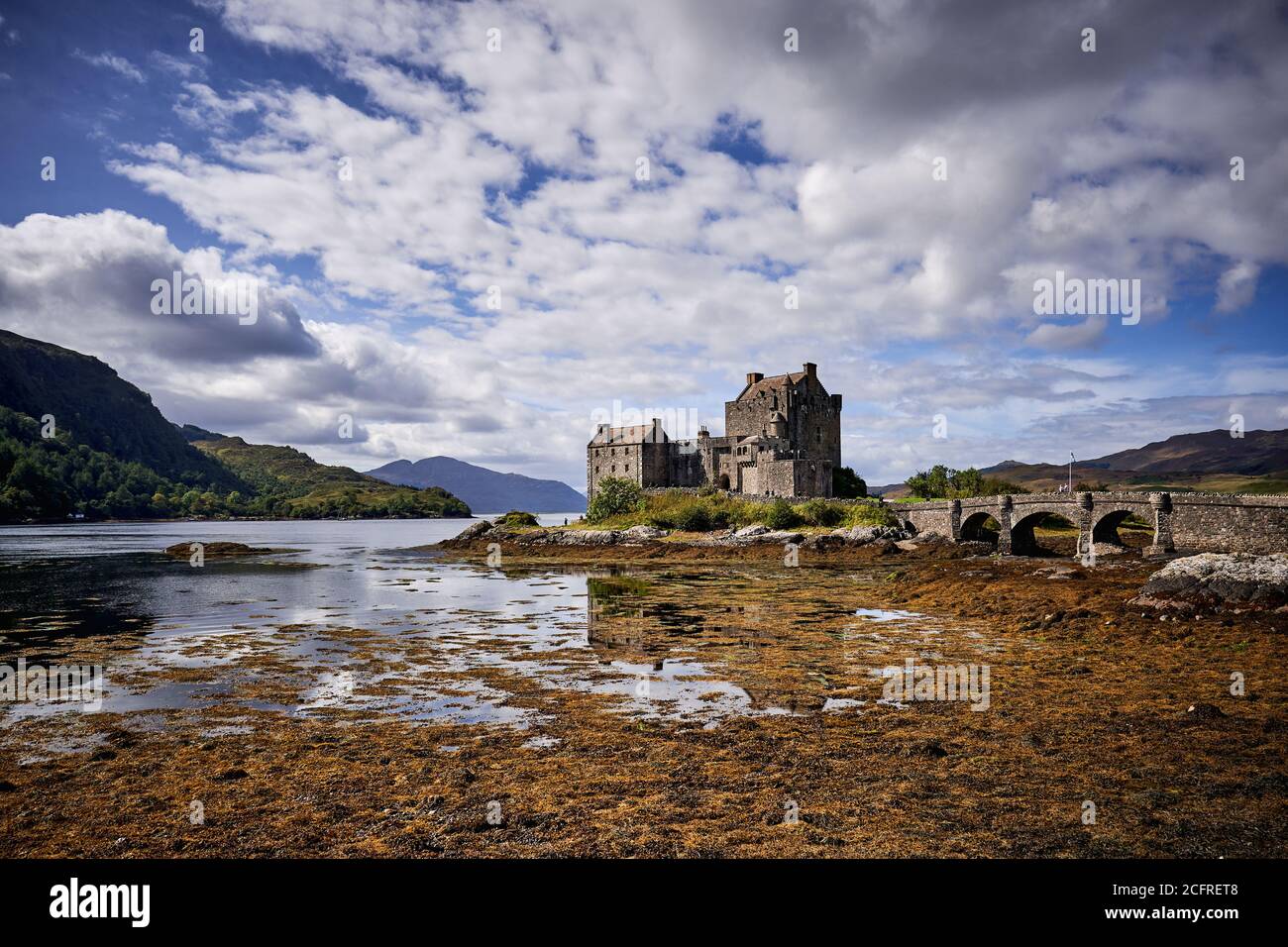 Eilean Donan Castle Foto Stock