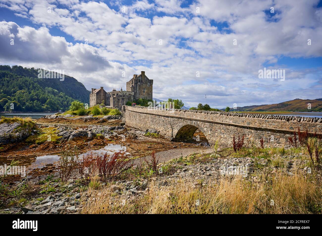 Eilean Donan Castle Foto Stock