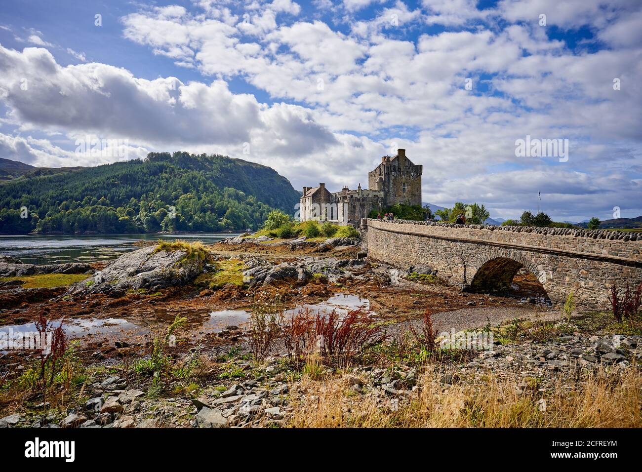 Eilean Donan Castle Foto Stock