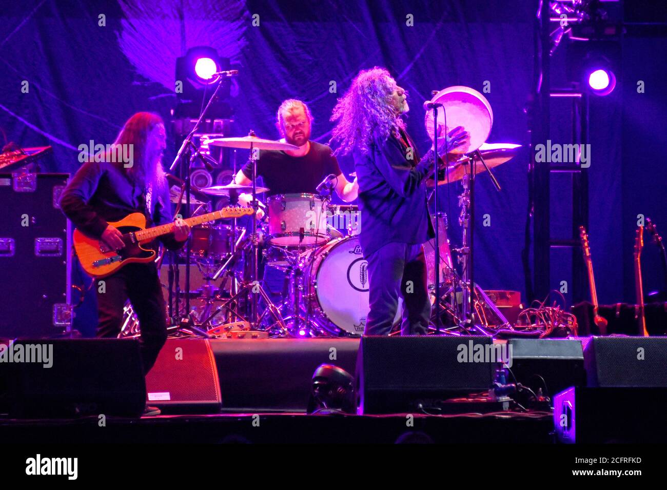 Milano Italia 20/07/2016 : concerto dal vivo dello stabilimento Robert all'Asago Summer Arena Foto Stock