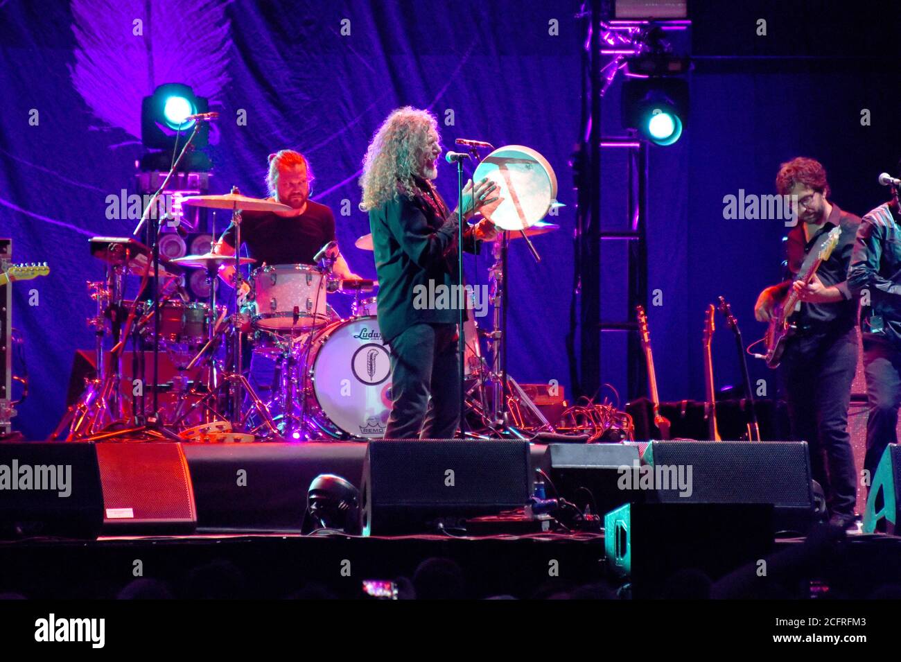 Milano Italia 20/07/2016 : concerto dal vivo dello stabilimento Robert all'Asago Summer Arena Foto Stock