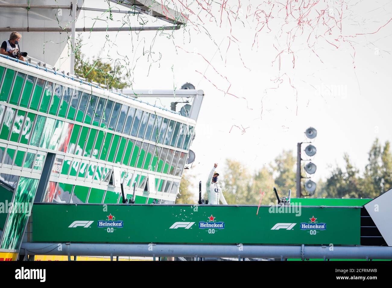 GASLY Pierre (fra), Scuderia AlphaTauri Honda AT01, ritratto durante la Formula 1 Gran Premio Heineken D'italia 2020, Gran Premio d'Italia 2020, da se Foto Stock