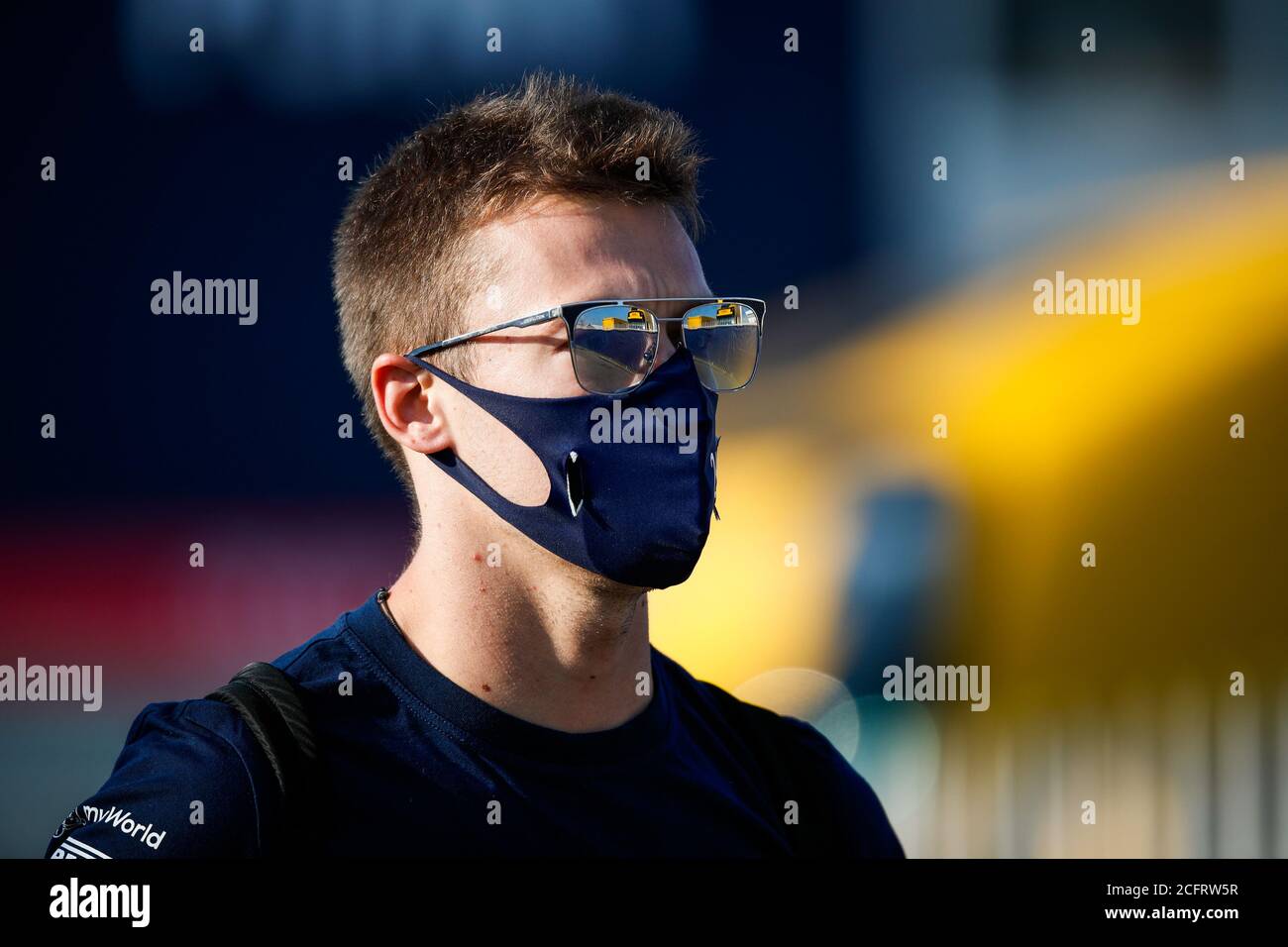 KVYAT Daniil (rus), Scuderia AlphaTauri Honda AT01, ritratto durante la Formula 1 Gran Premio Heineken D'italia 2020, Gran Premio d'Italia 2020, da se Foto Stock