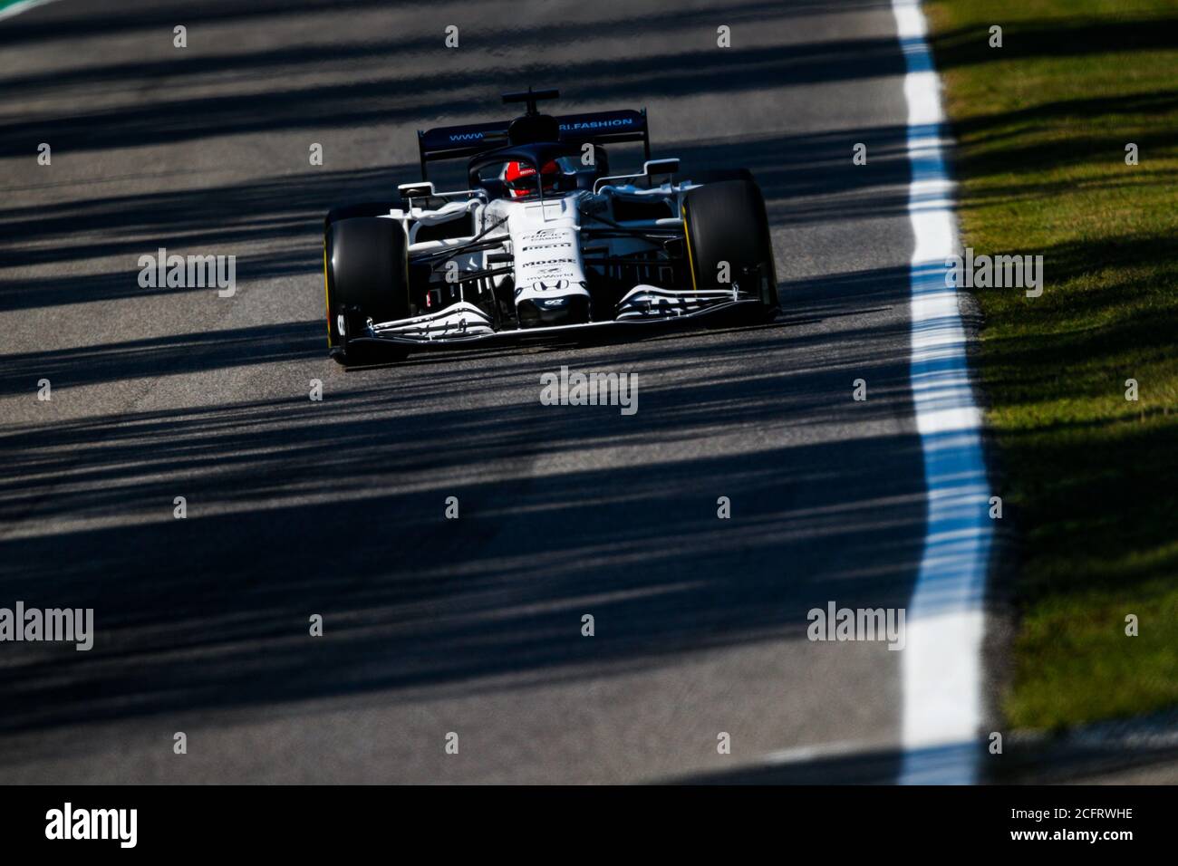 KVYAT Daniil (rus), Scuderia AlphaTauri Honda AT01, azione durante la Formula 1 Gran Premio Heineken D'italia 2020, Gran Premio d'Italia 2020, dal settembre Foto Stock