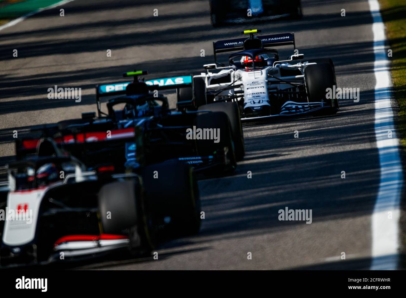 GASLY Pierre (fra), Scuderia AlphaTauri Honda AT01, azione durante la Formula 1 Gran Premio Heineken D'italia 2020, Gran Premio d'Italia 2020, dal settembre Foto Stock
