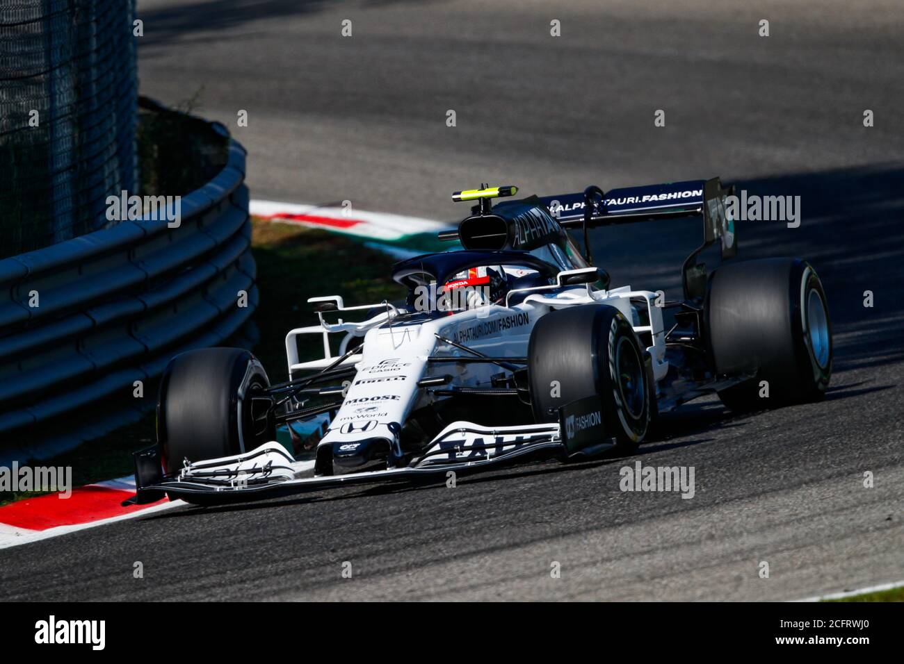 GASLY Pierre (fra), Scuderia AlphaTauri Honda AT01, azione durante la Formula 1 Gran Premio Heineken D'italia 2020, Gran Premio d'Italia 2020, dal settembre Foto Stock