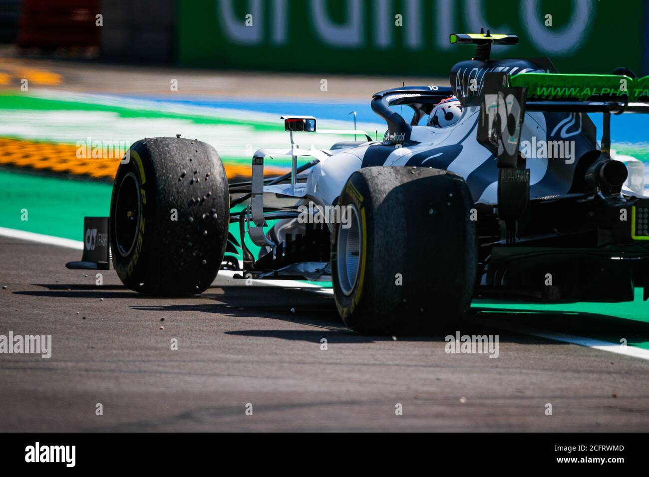 GASLY Pierre (fra), Scuderia AlphaTauri Honda AT01, azione durante la Formula 1 Gran Premio Heineken D'italia 2020, Gran Premio d'Italia 2020, dal settembre Foto Stock