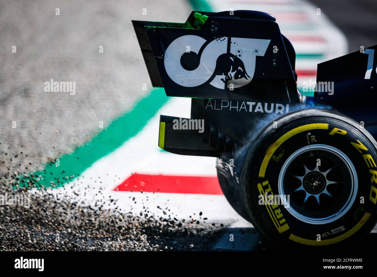 GASLY Pierre (fra), Scuderia AlphaTauri Honda AT01, azione durante la Formula 1 Gran Premio Heineken D'italia 2020, Gran Premio d'Italia 2020, dal settembre Foto Stock