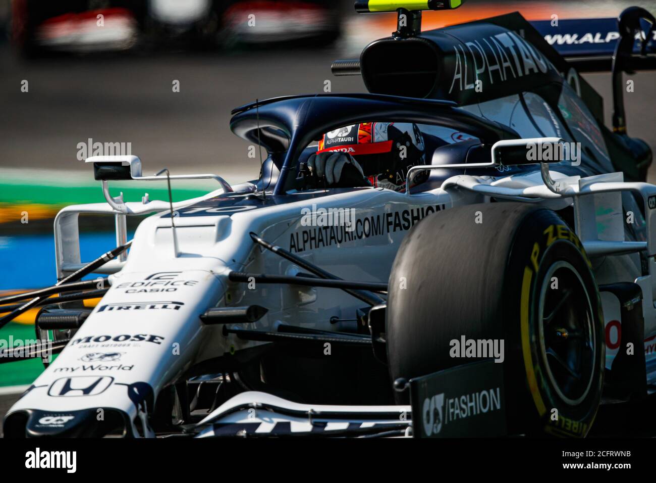 GASLY Pierre (fra), Scuderia AlphaTauri Honda AT01, azione durante la Formula 1 Gran Premio Heineken D'italia 2020, Gran Premio d'Italia 2020, dal settembre Foto Stock