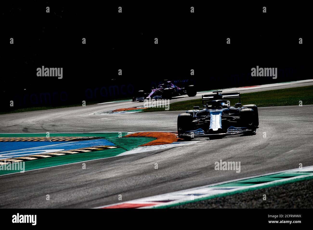 KVYAT Daniil (rus), Scuderia AlphaTauri Honda AT01, azione durante la Formula 1 Gran Premio Heineken D'italia 2020, Gran Premio d'Italia 2020, dal settembre Foto Stock
