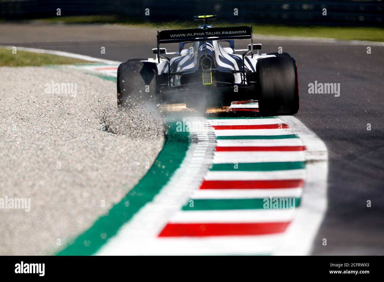 GASLY Pierre (fra), Scuderia AlphaTauri Honda AT01, azione durante la Formula 1 Gran Premio Heineken D'italia 2020, Gran Premio d'Italia 2020, dal settembre Foto Stock