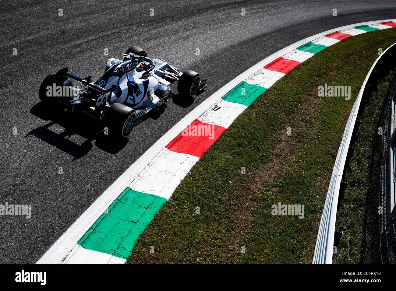 KVYAT Daniil (rus), Scuderia AlphaTauri Honda AT01, azione durante la Formula 1 Gran Premio Heineken D'italia 2020, Gran Premio d'Italia 2020, dal settembre Foto Stock